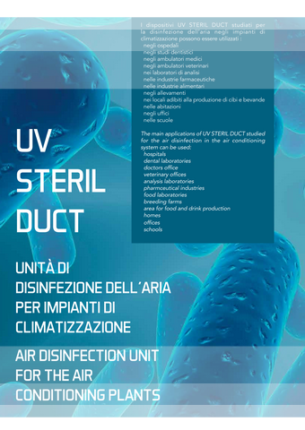 UV Steril Duct